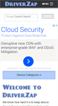 Mobile Screenshot of driverzap.com